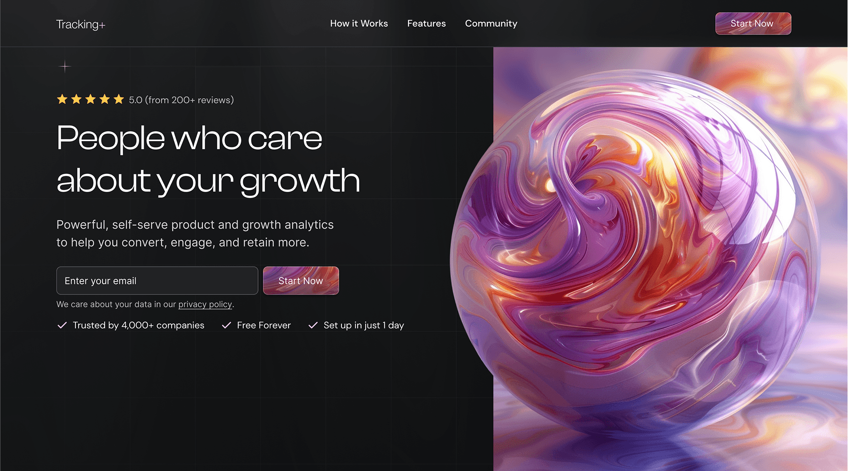 JenaWave Landing Page